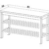 Скамья 85*50 "Кантри"